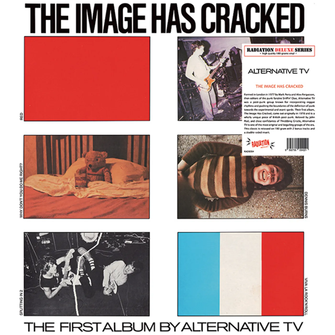 Alternative TV IMAGE HAS CRACKED Vinyl Record