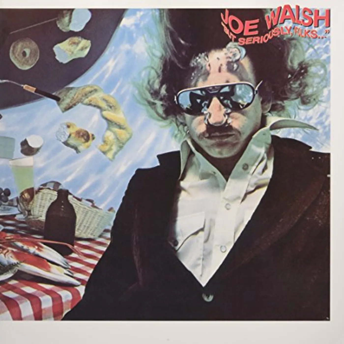 Joe Walsh BUT SERIOUSLY FOLKS Vinyl Record