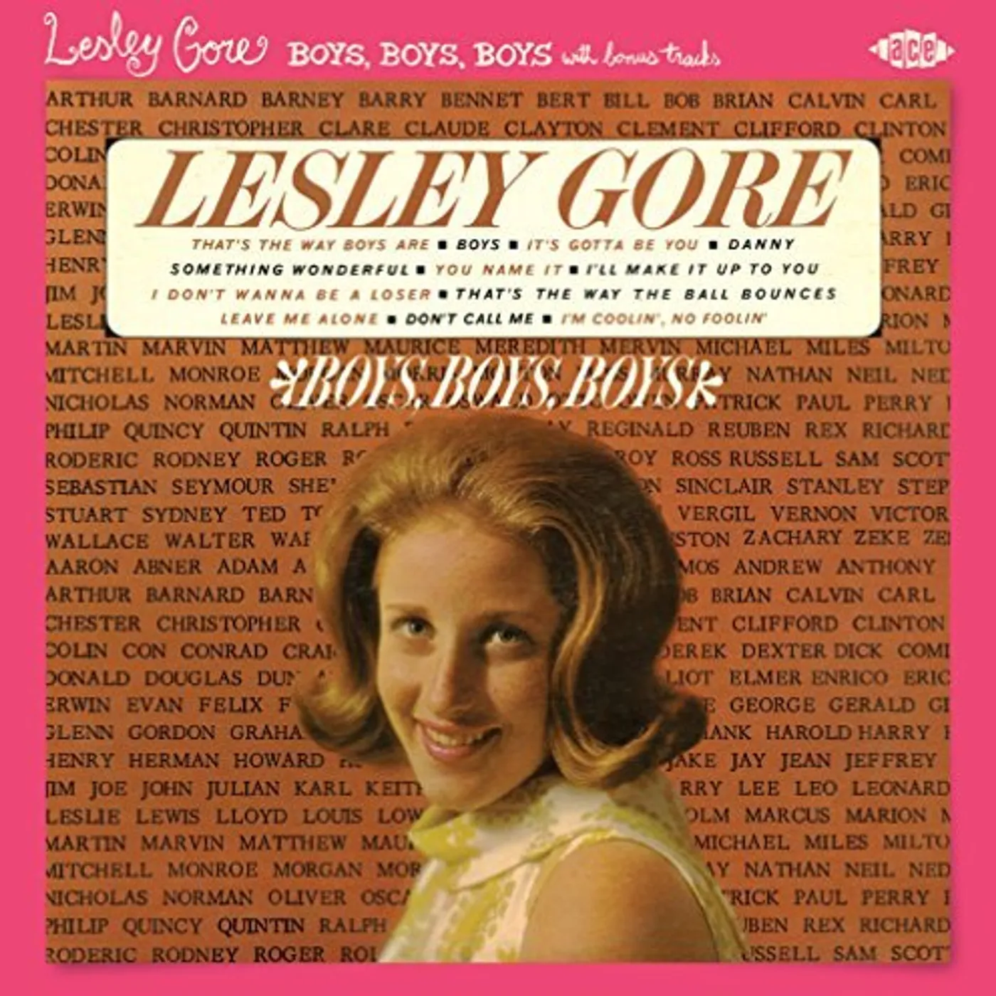 Lesley Gore BOYS BOYS BOYS CD