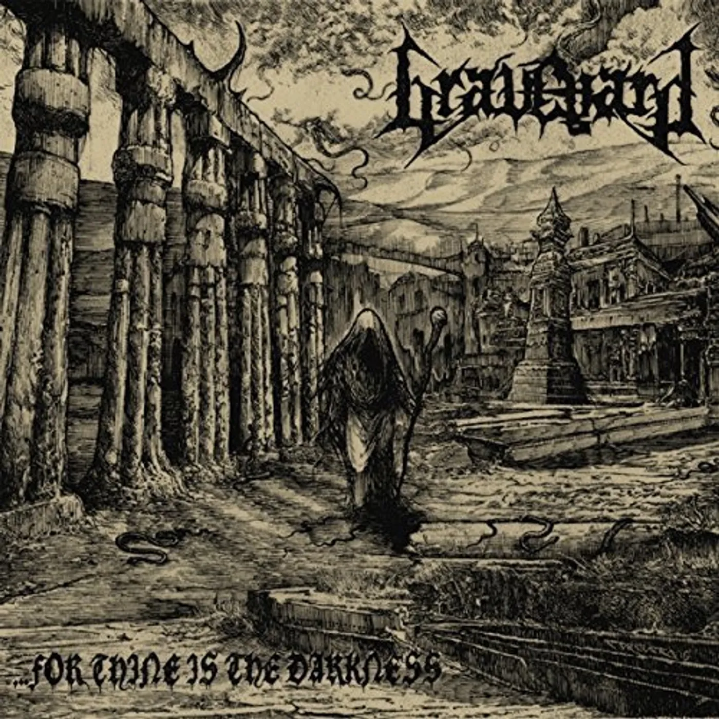 Graveyard FOR THINE IS THE DARKNESS CD