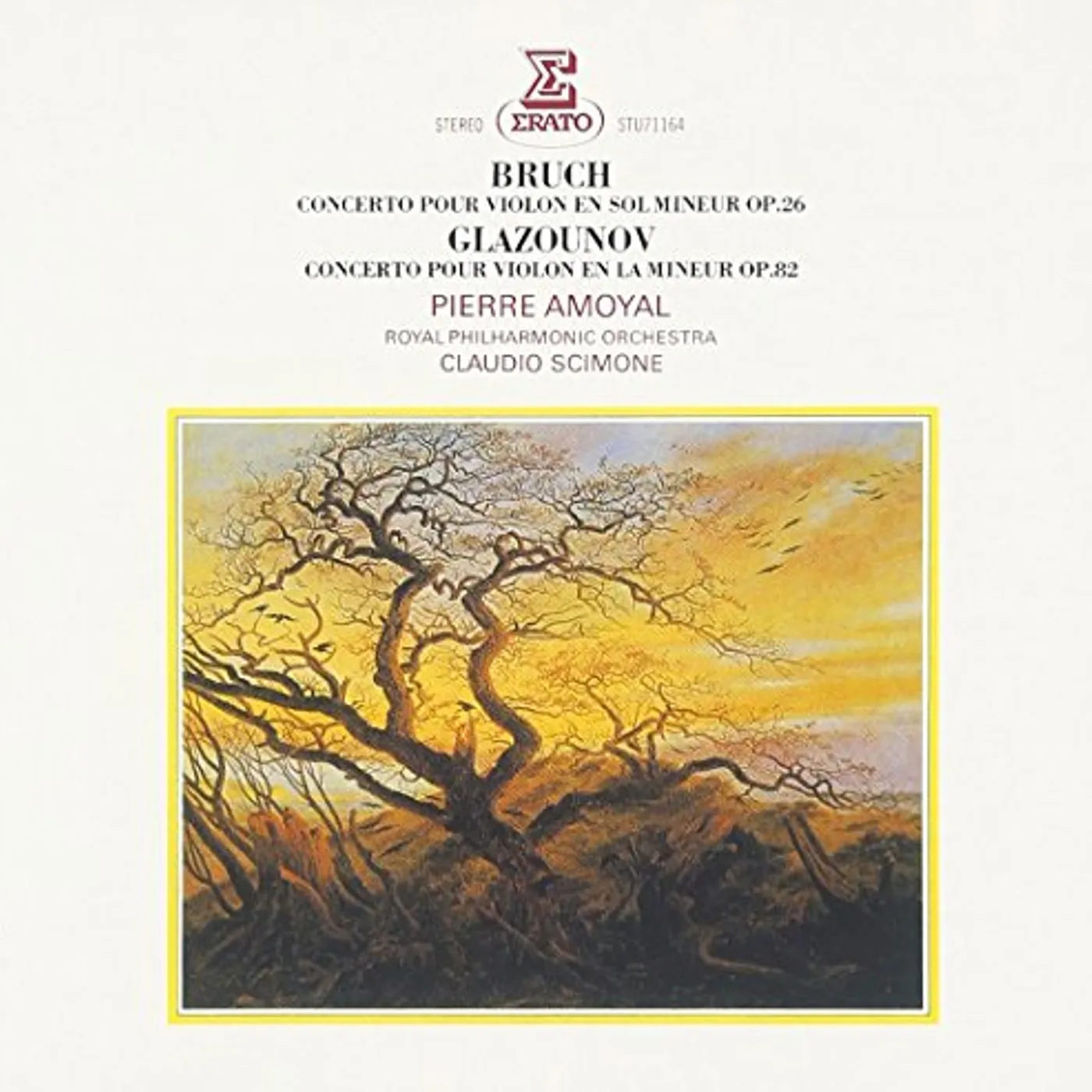 Pierre Amoyal BRUCH / GLAZOUNOV: VIOLIN CONCERTOS CD