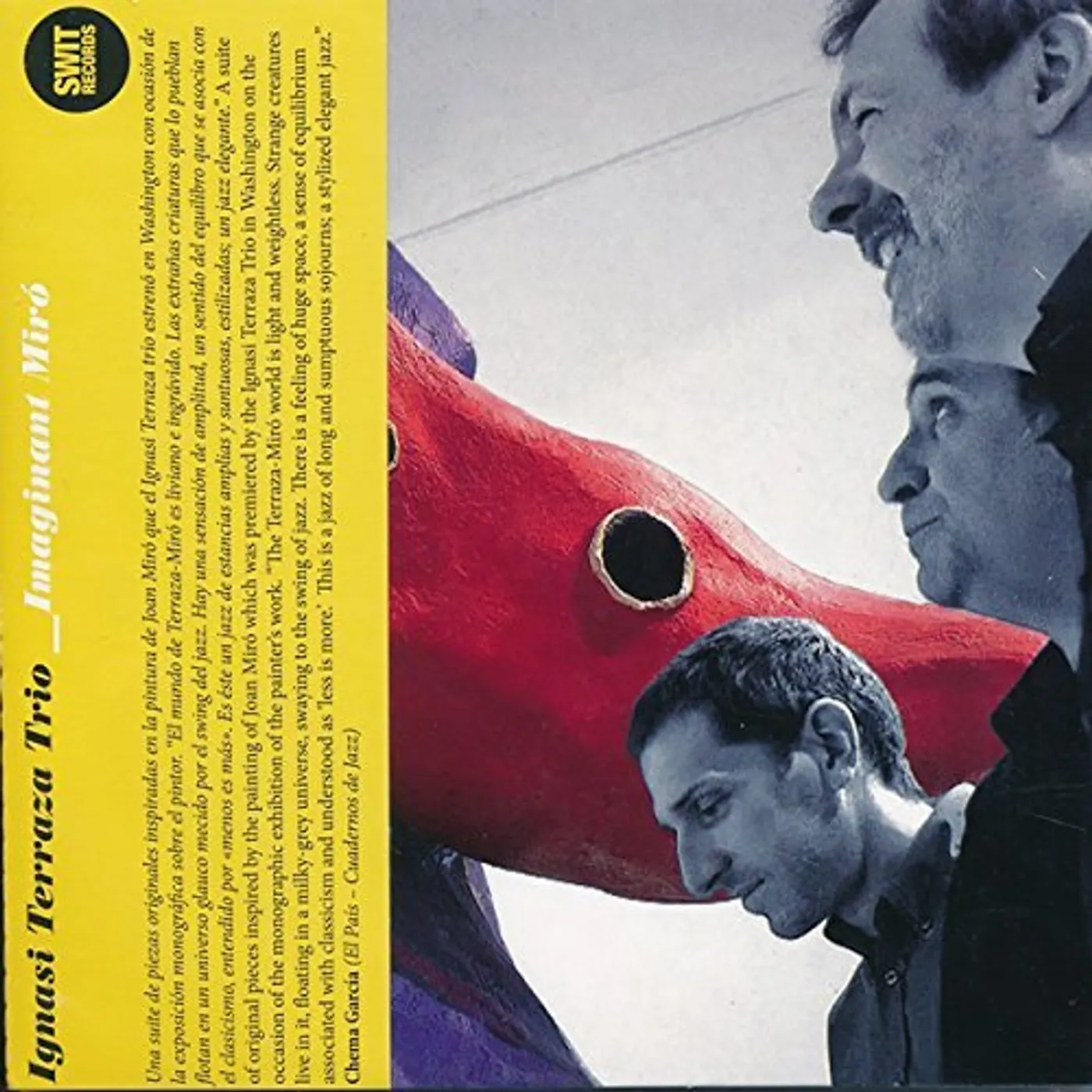 Ignasi Terraza IMAGINANT MIRO CD