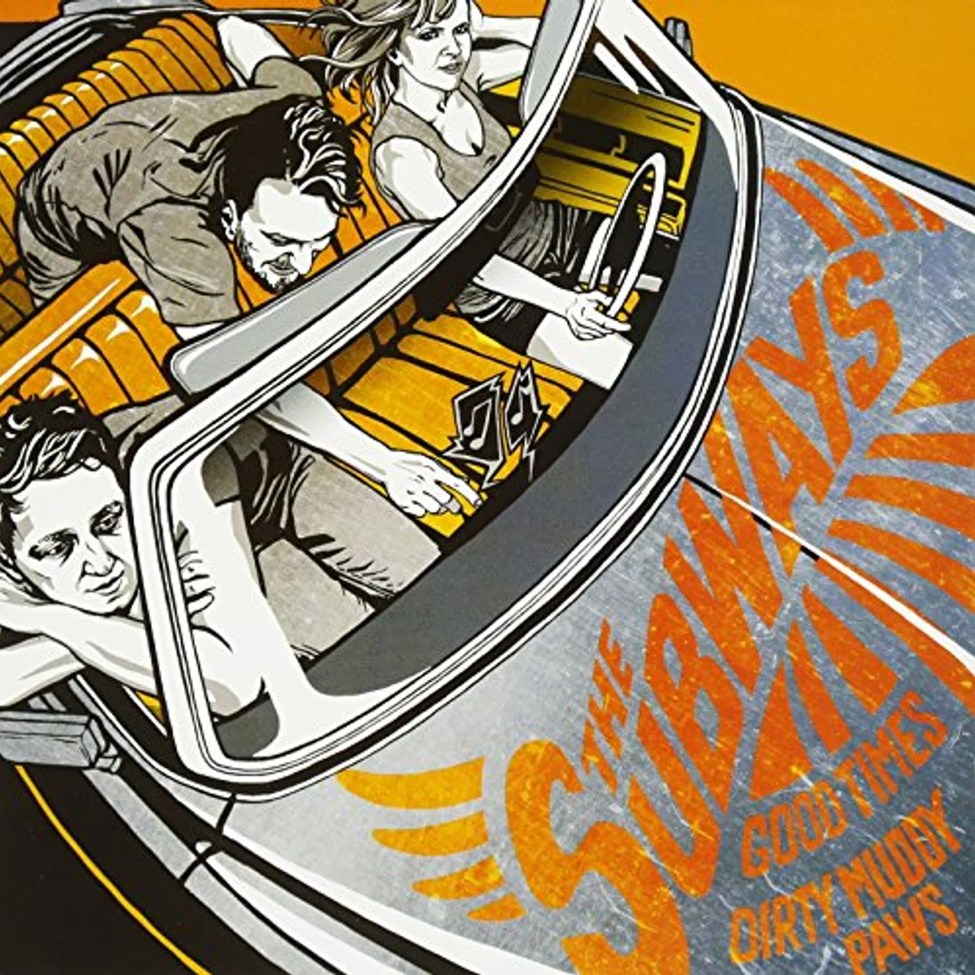 The Subways Dirty Muddy Paws Vinyl Record