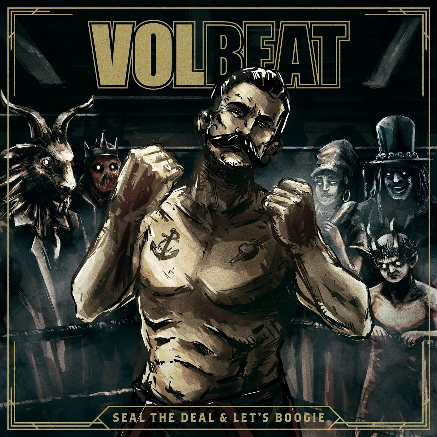Volbeat Seal The Deal & Let's Boogie Vinyl Record
