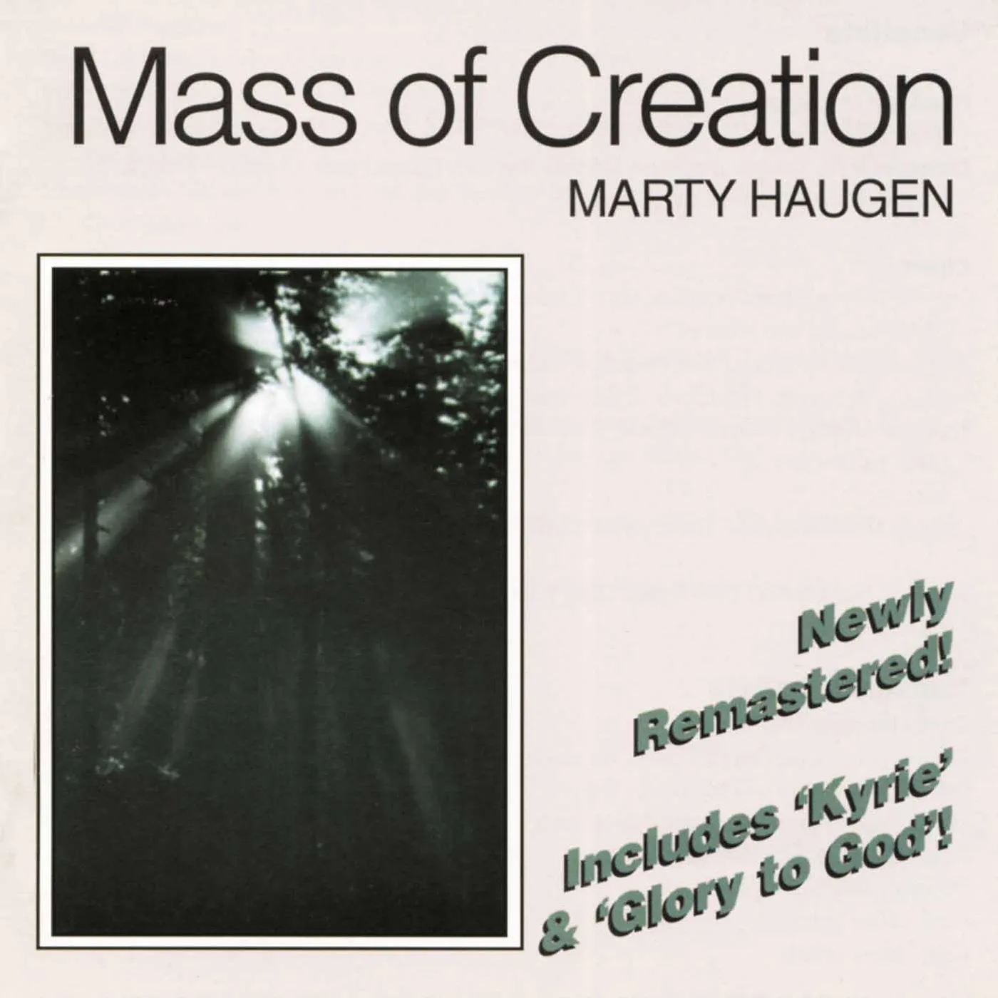 Marty Haugen MASS OF CREATION CD