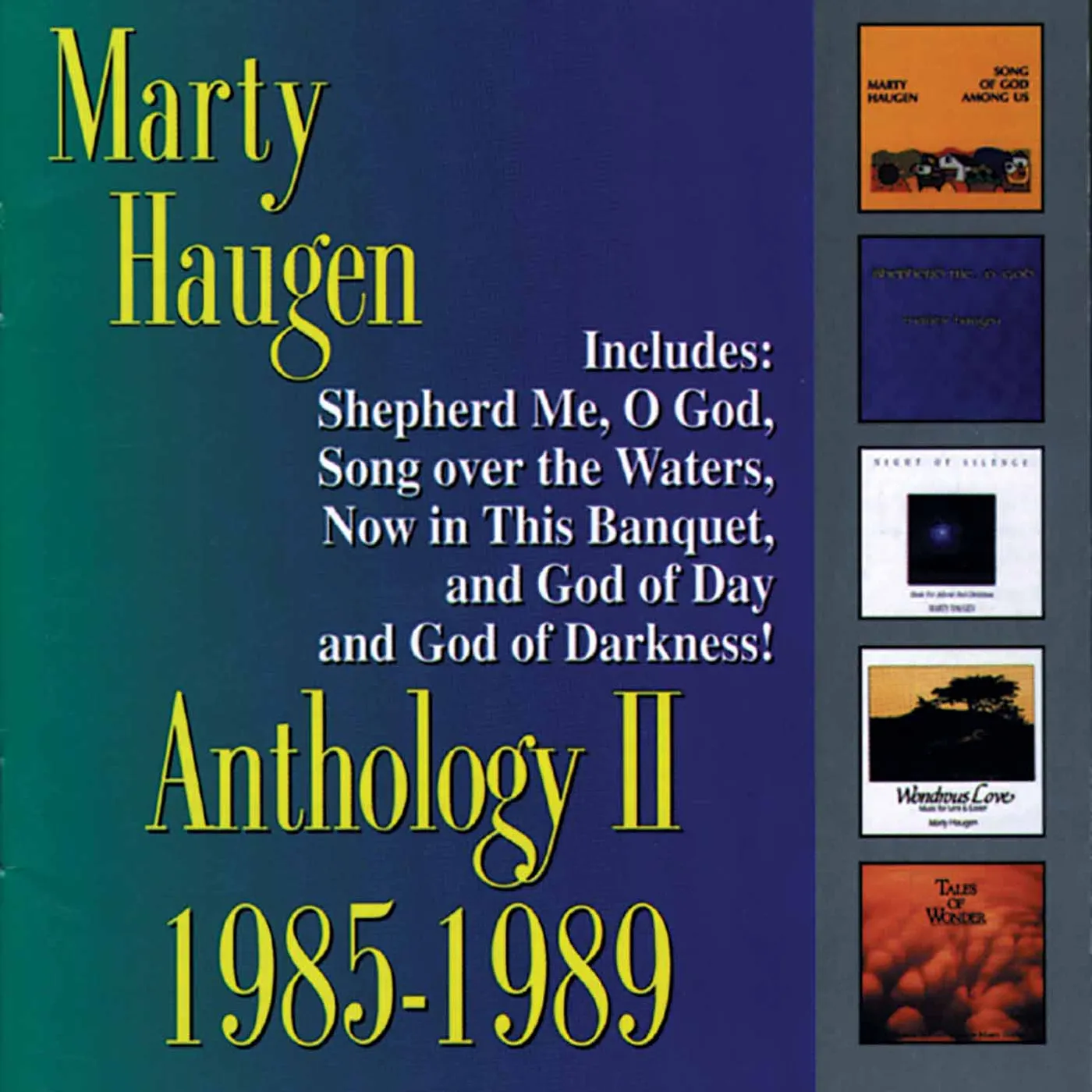 Marty Haugen ANTHOLOGY II: 1985-1989 CD