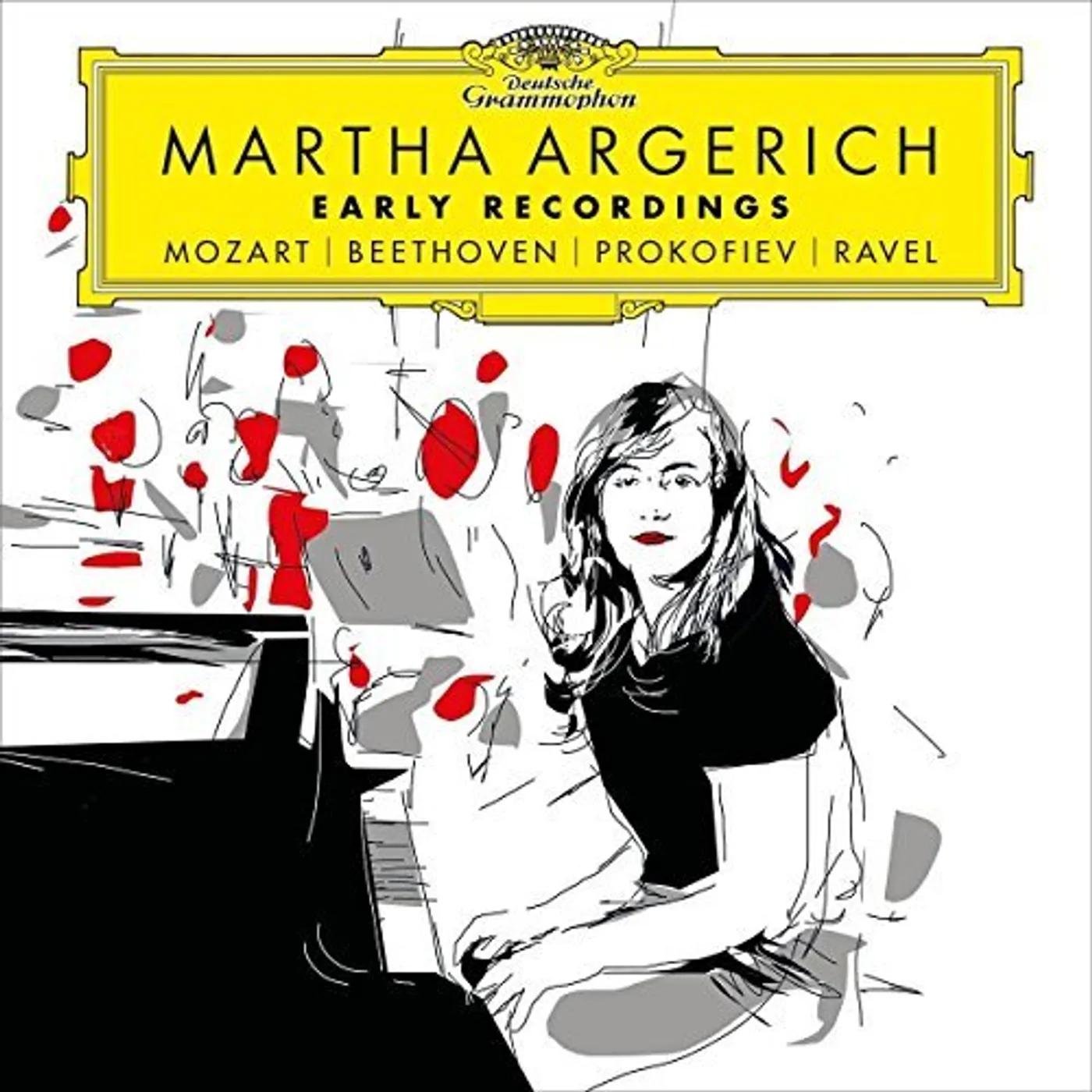 Martha Argerich EARLY RECORDINGS: MOZART BEETHOVEN PROKOFIEV RAVEL CD