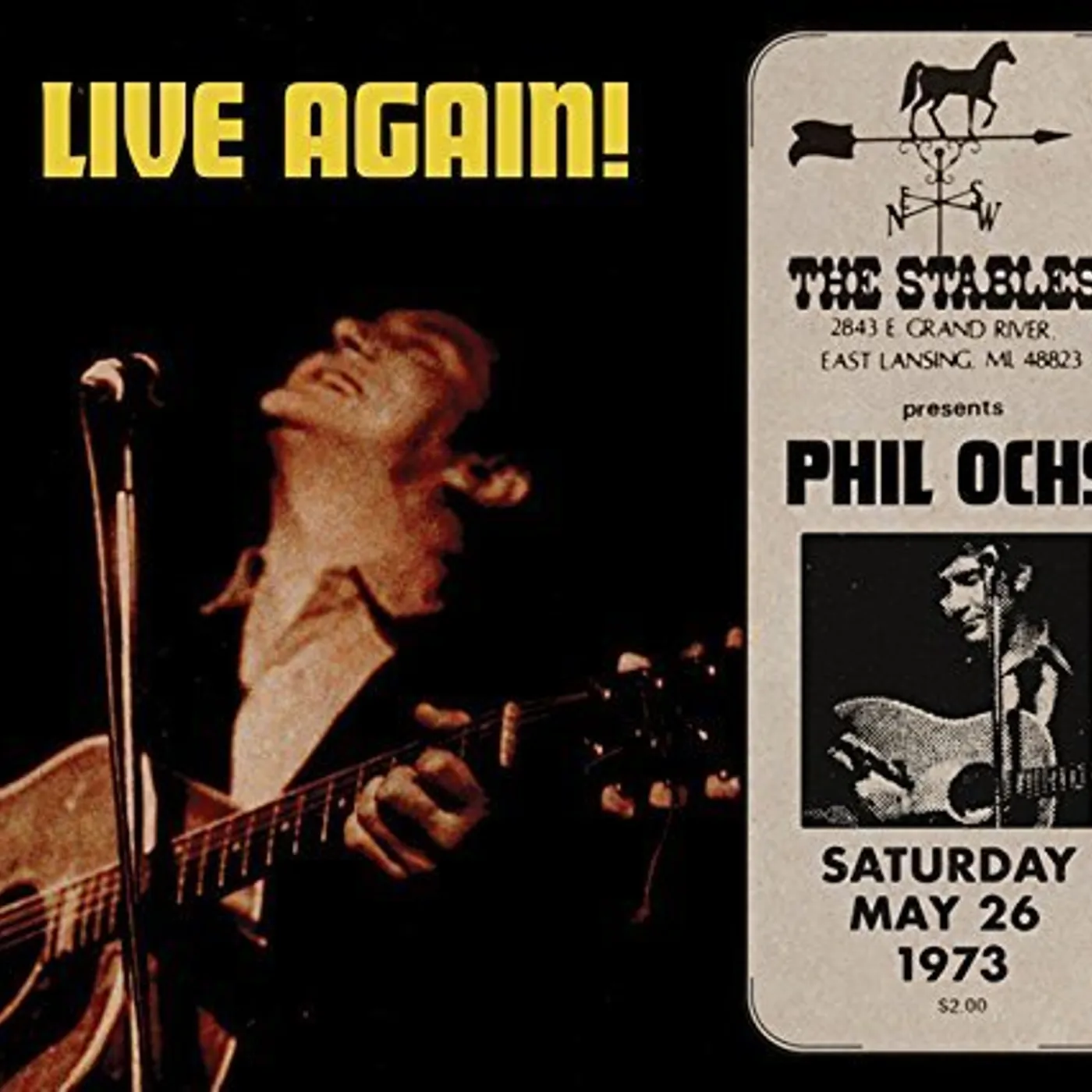 Phil Ochs LIVE AGAIN! CD