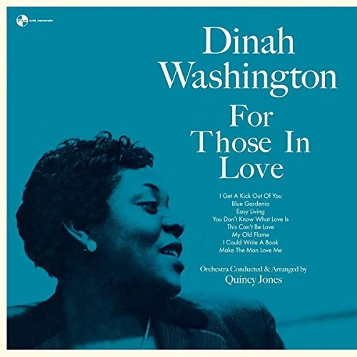 Dinah Washington FOR THOSE IN LOVE + 2 BONUS TRACKS Vinyl Record