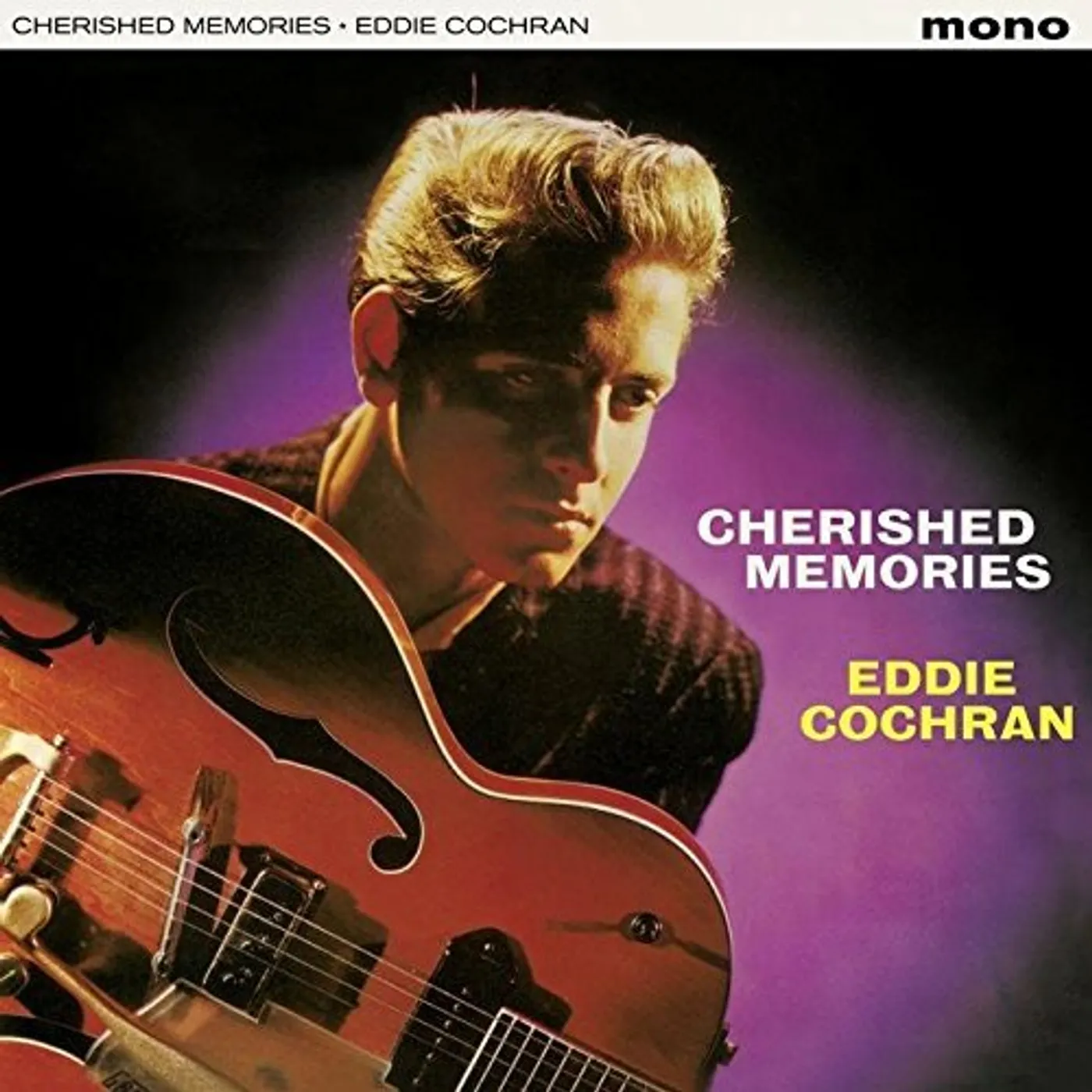 Eddie Cochran CHERISHED MEMORIES + 4 BONUS TRACKS Vinyl Record