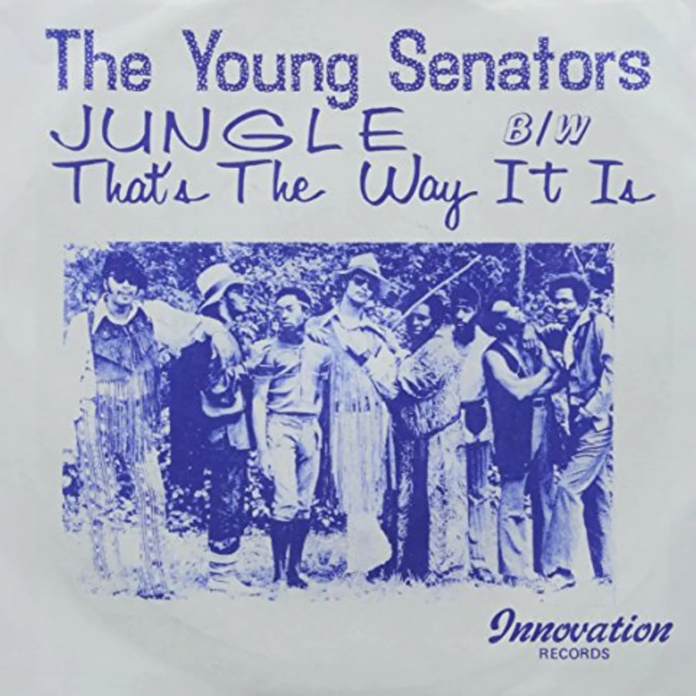 Young Senators JUNGLE B/W THAT'S THE WAY IT IS Vinyl Record - UK Release