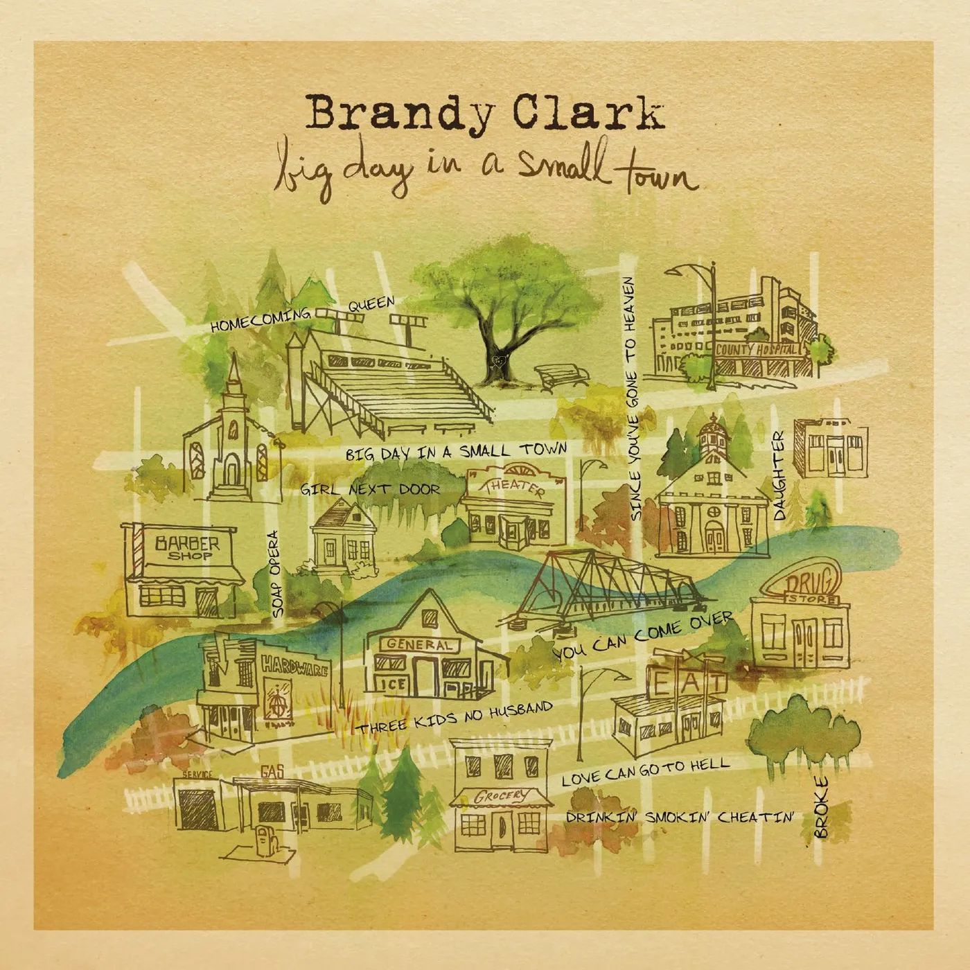 Brandy Clark BIG DAY IN A SMALL TOWN CD