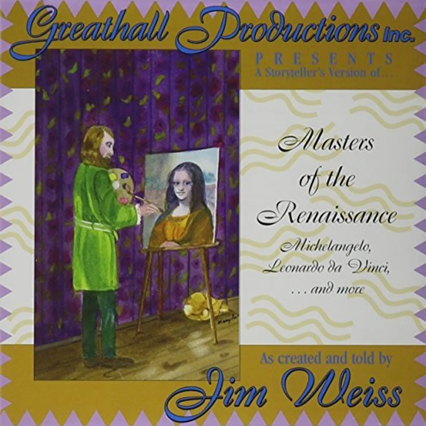 Jim Weiss MASTERS OF THE RENAISSANCE CD