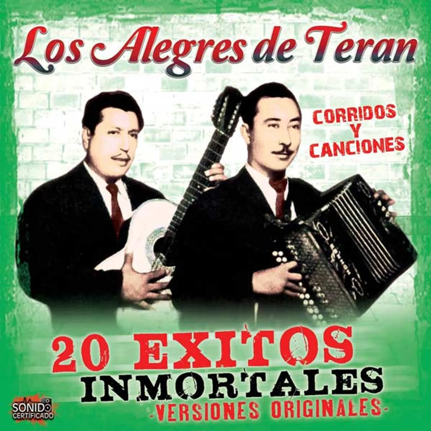 Los Alegres De Teran 20 EXITOS INMORTALES CD