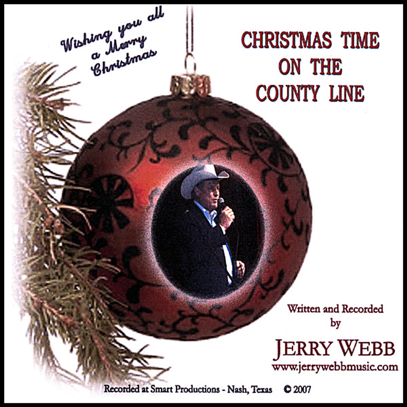 Jerry Webb CHRISTMAS TIME ON THE COUNTY LINE CD