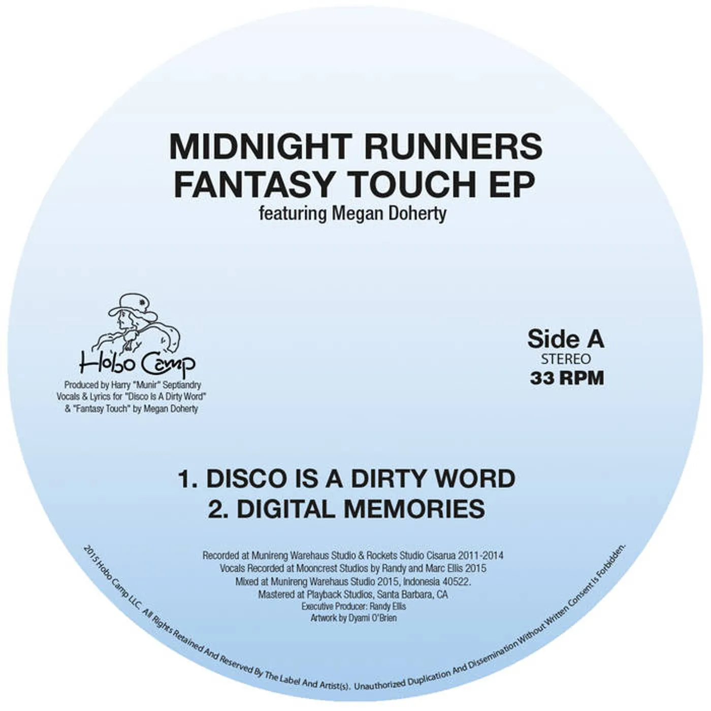 Midnight Runners Fantasy Touch Vinyl Record