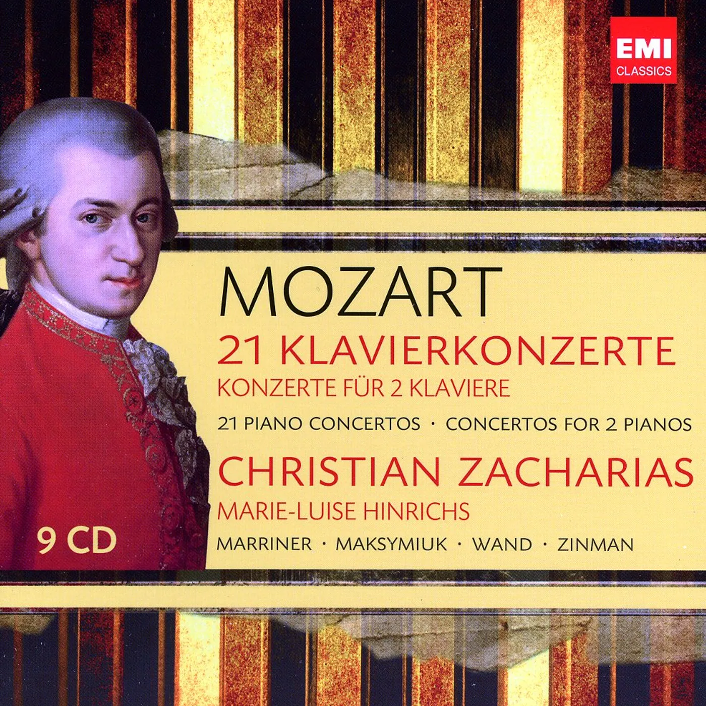 W.A. Mozart 21 CHRISTIAN ZACHARIAS CD