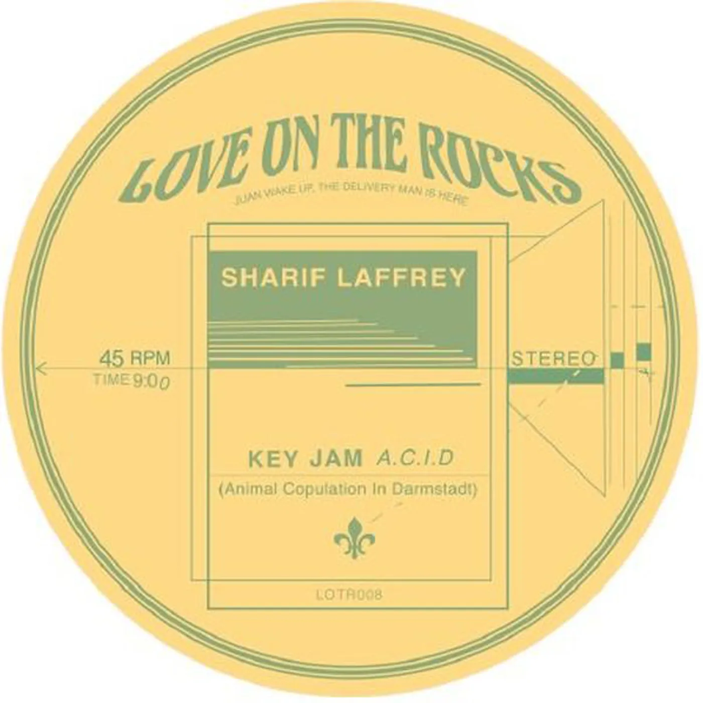 Sharif Laffrey KEY JAM (A.C.I.D.) Vinyl Record