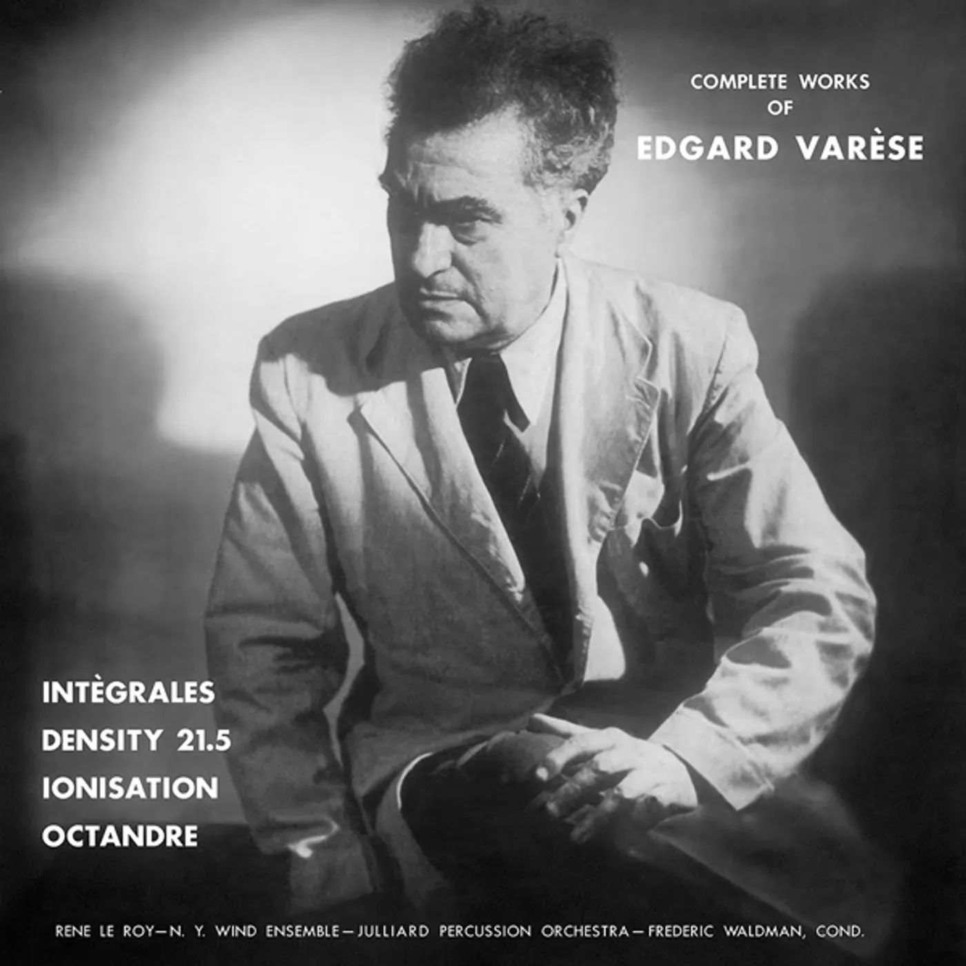 Edgard Varèse COMPLETE WORKS Vinyl Record