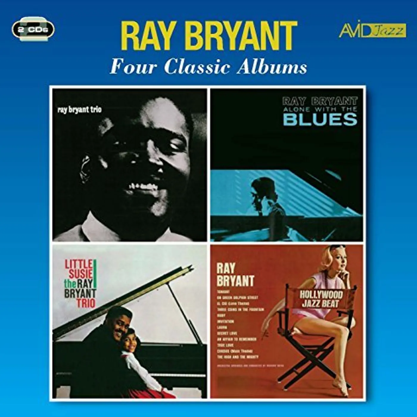 Ray Bryant TRIO 1956 / ALONE WITH THE BLUES / LITTLE SUSIE CD