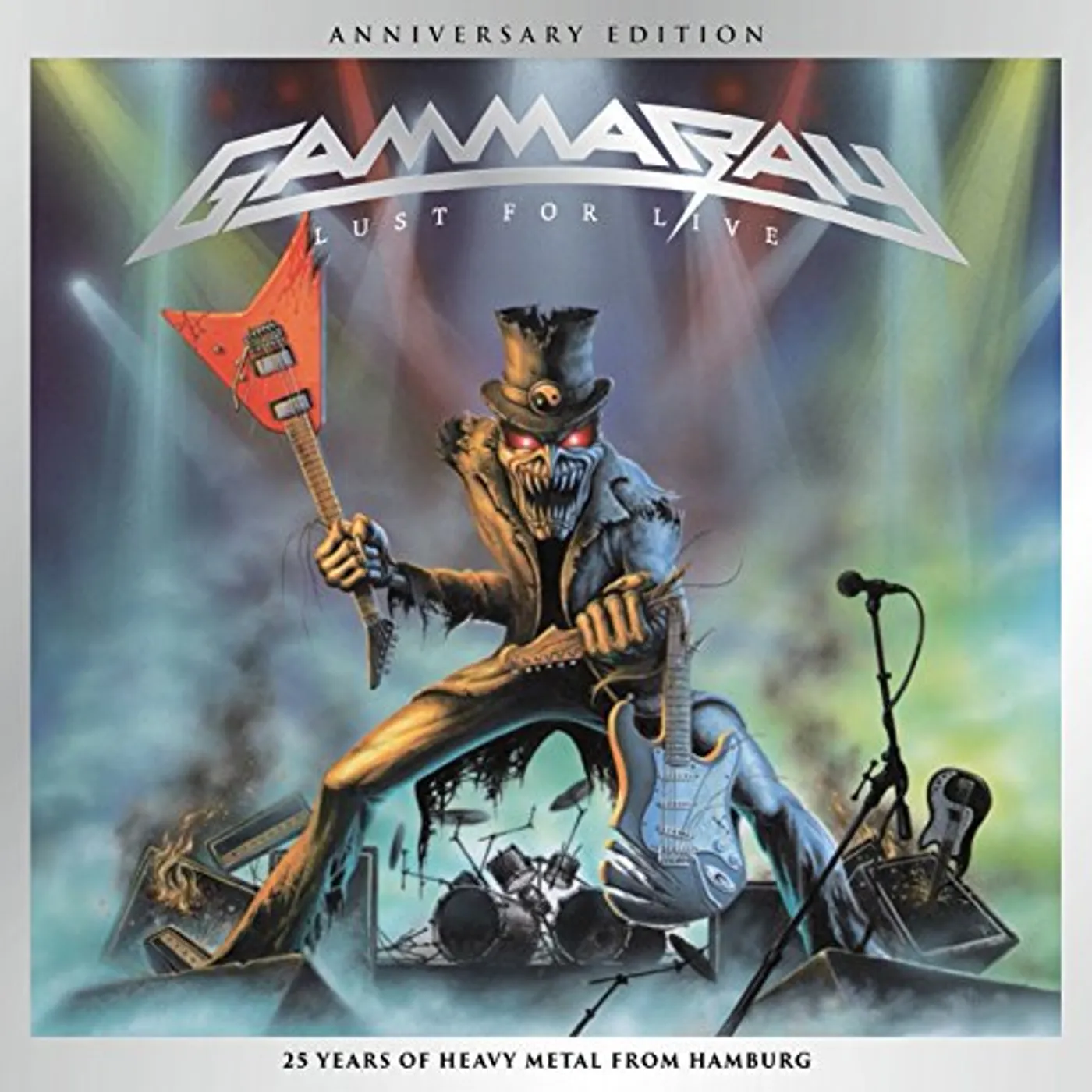 Gamma Ray LUST FOR LIVE: 25TH ANNIVERSARY CD