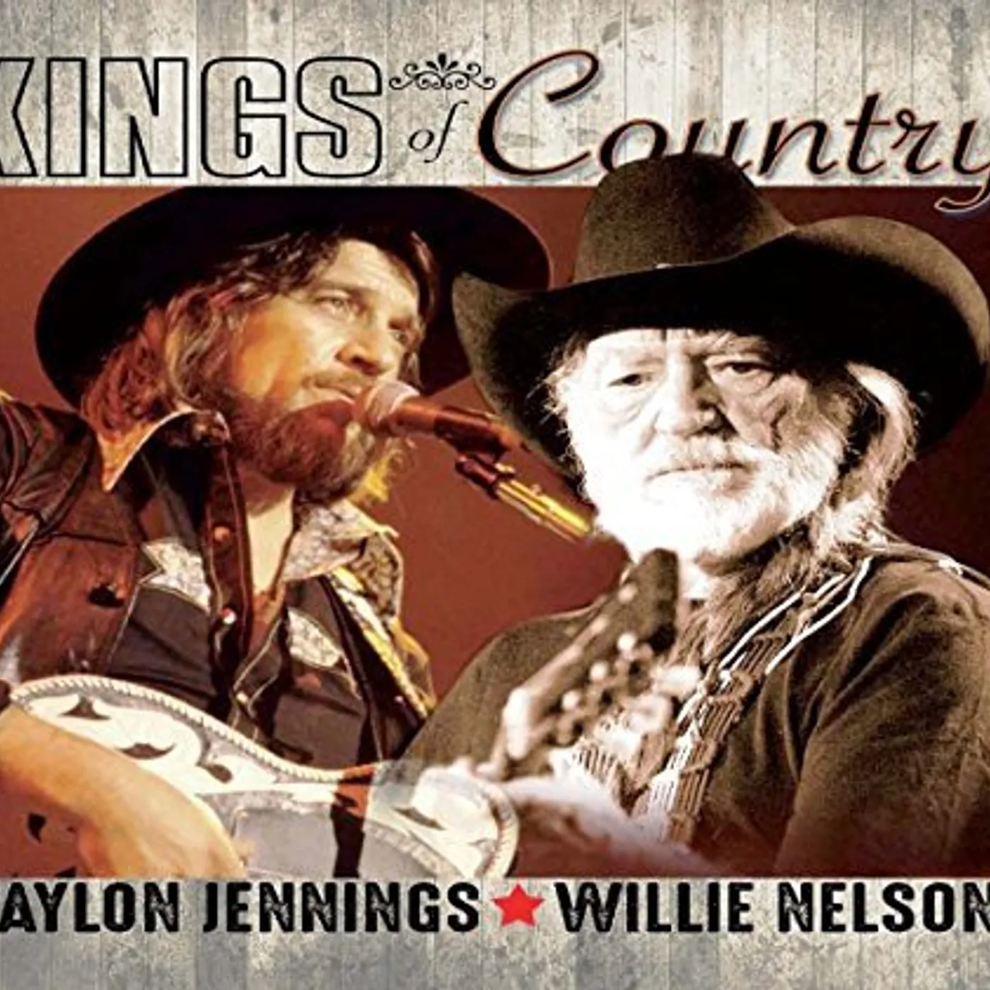 Willie Nelson & Waylon Jennings KINGS OF COUNTRY CD
