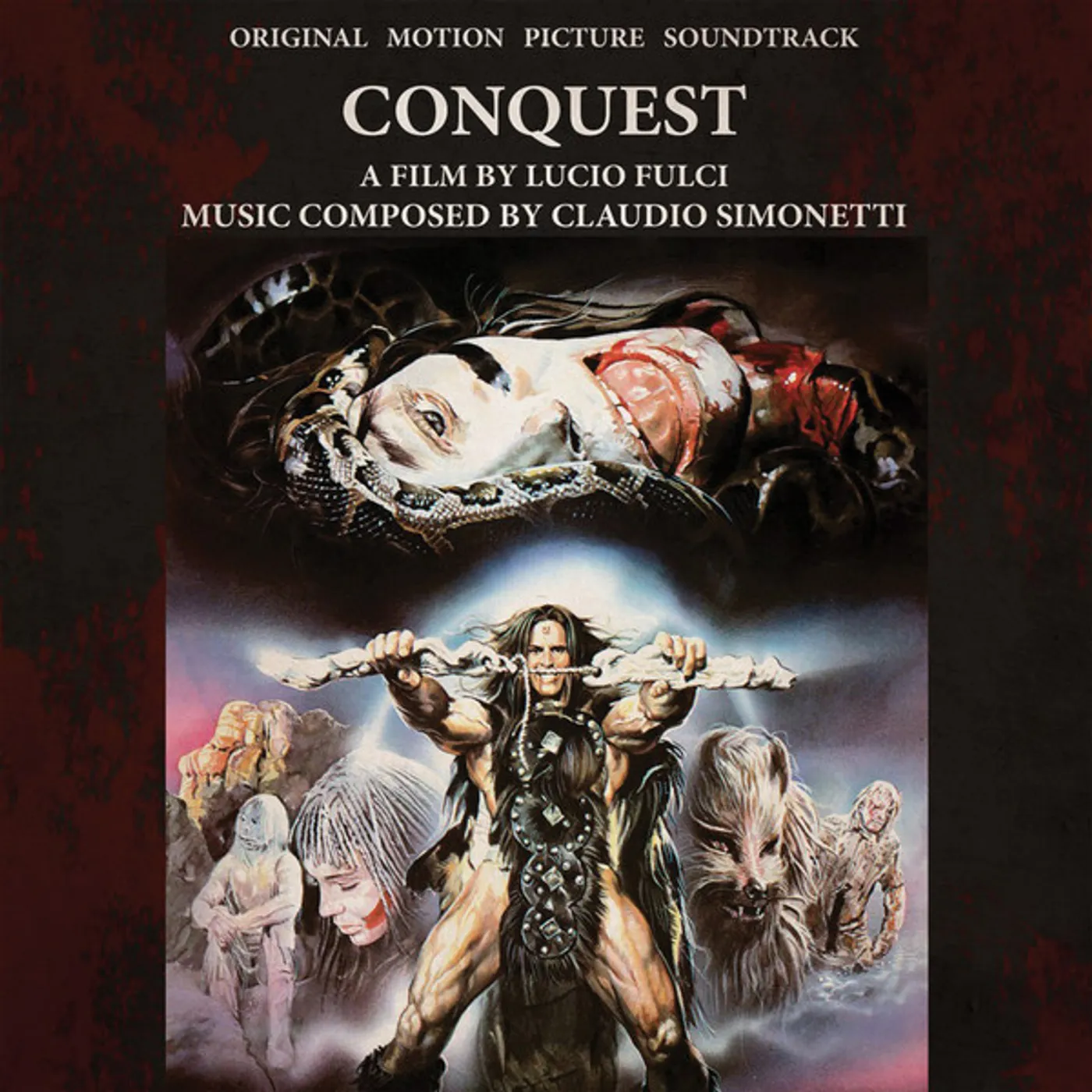 Claudio Simonetti CONQUEST (LIMITED SMOKE TRANSPARENT VINYL) / O.S.T Vinyl Record