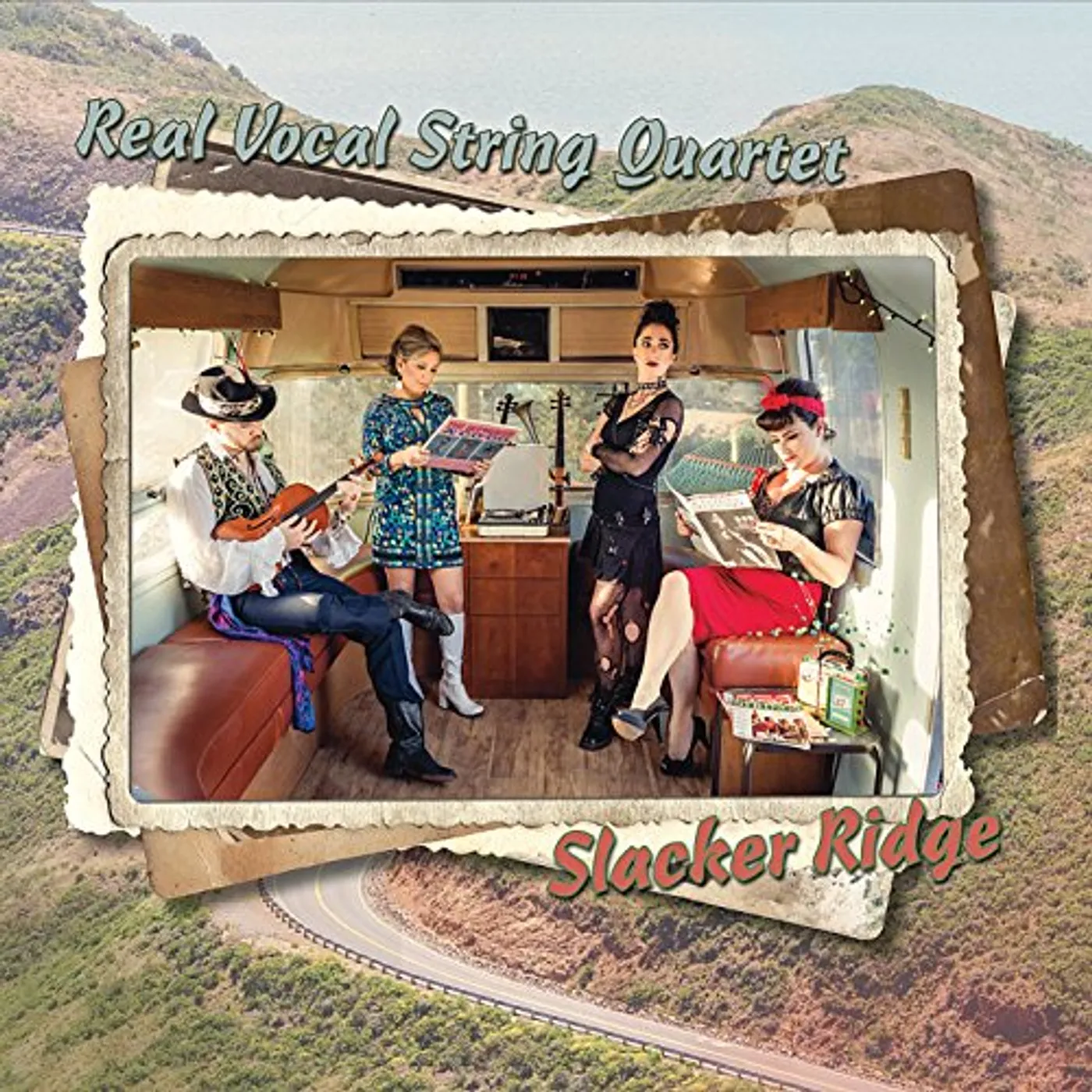 Real Vocal String Quartet SLACKER RIDGE CD