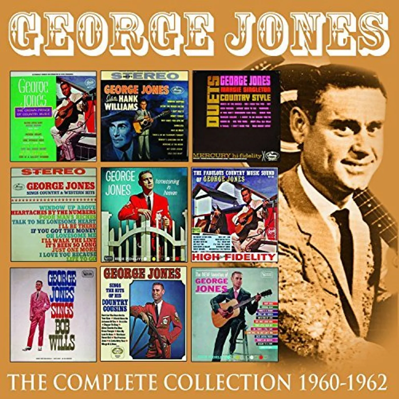 George Jones COMPLETE COLLECTION: 1960-1962 CD