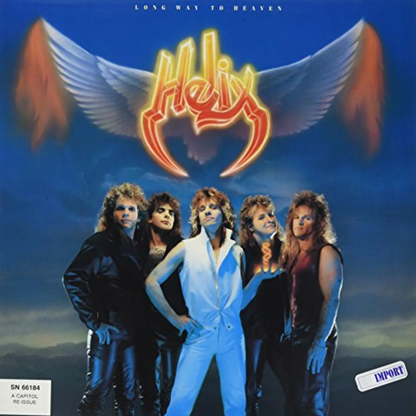 Helix Long Way to Heaven Vinyl Record