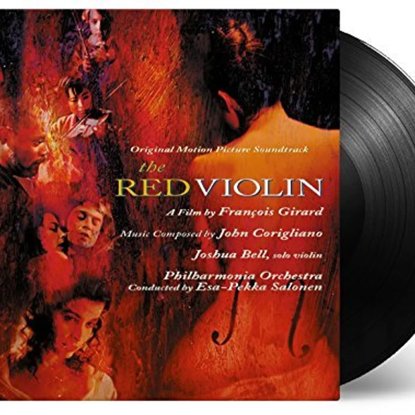Joshua Bell RED VIOLIN / Original Soundtrack Vinyl Record