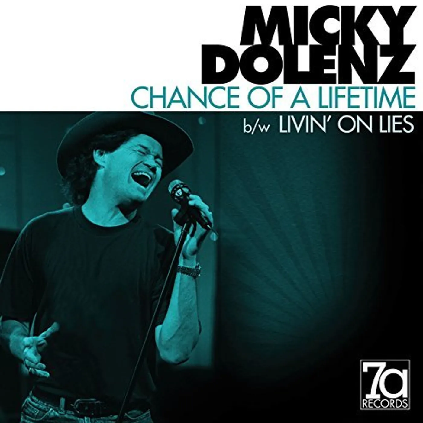 Micky Dolenz CHANCE OF A LIFETIME / LIVIN ON LIES Vinyl Record