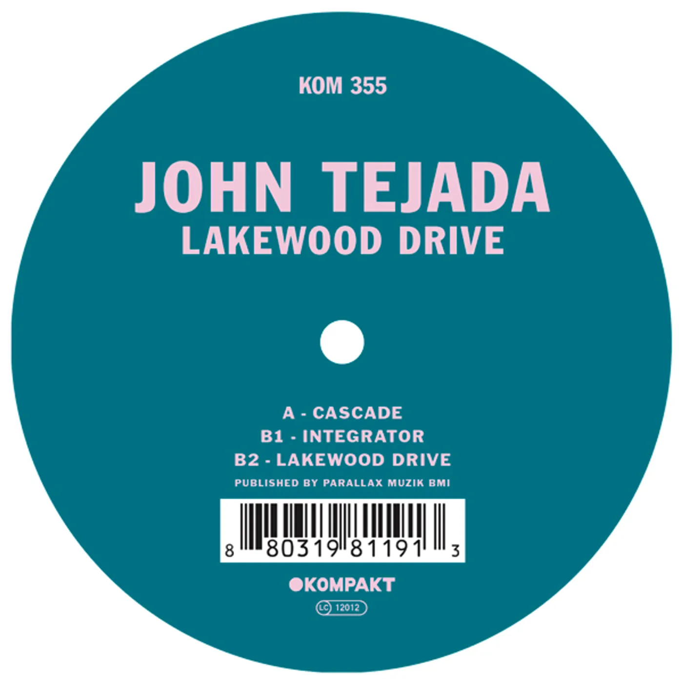 John Tejada Lakewood Drive Vinyl Record