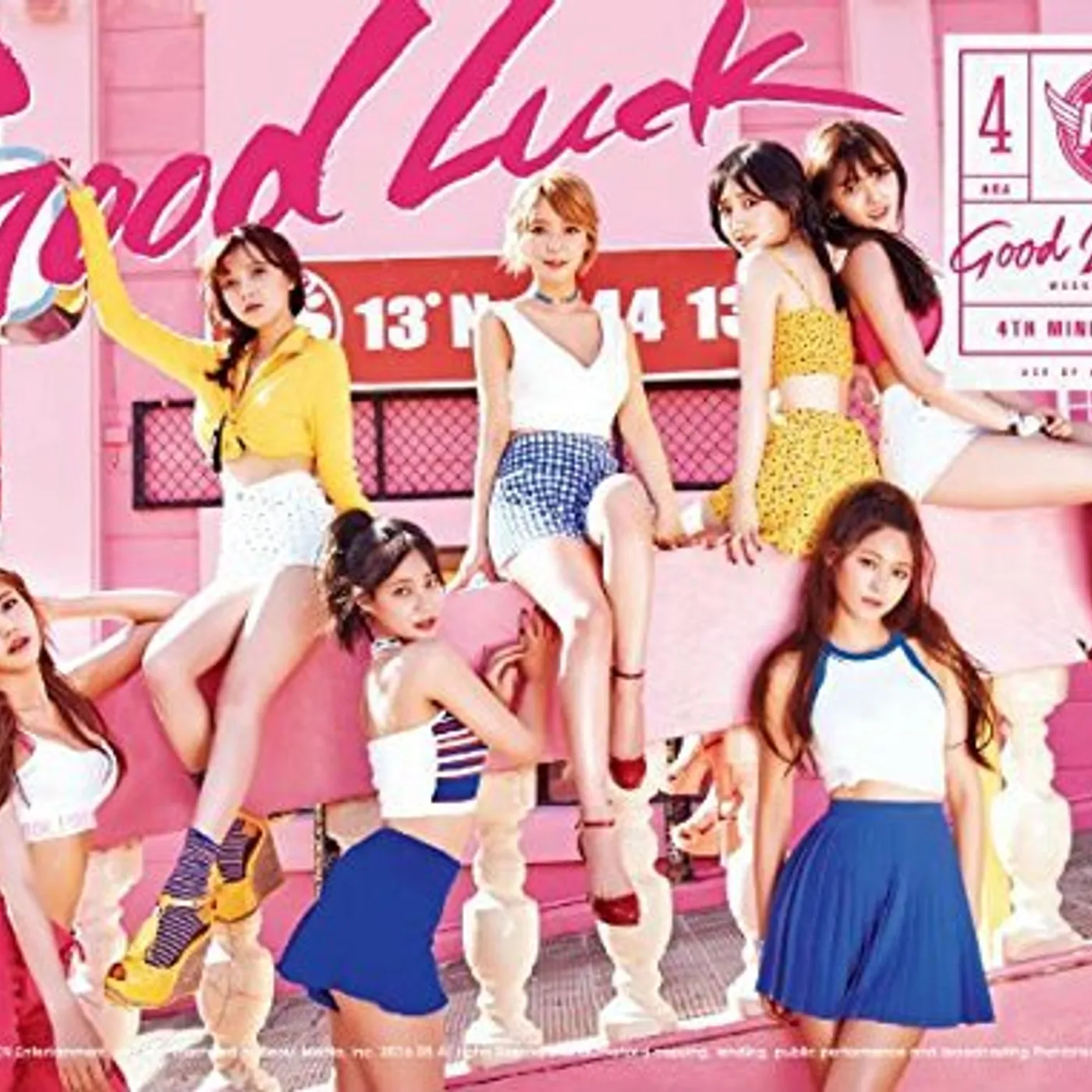 AOA GOOD LUCK - WEEK (B VERSION) CD