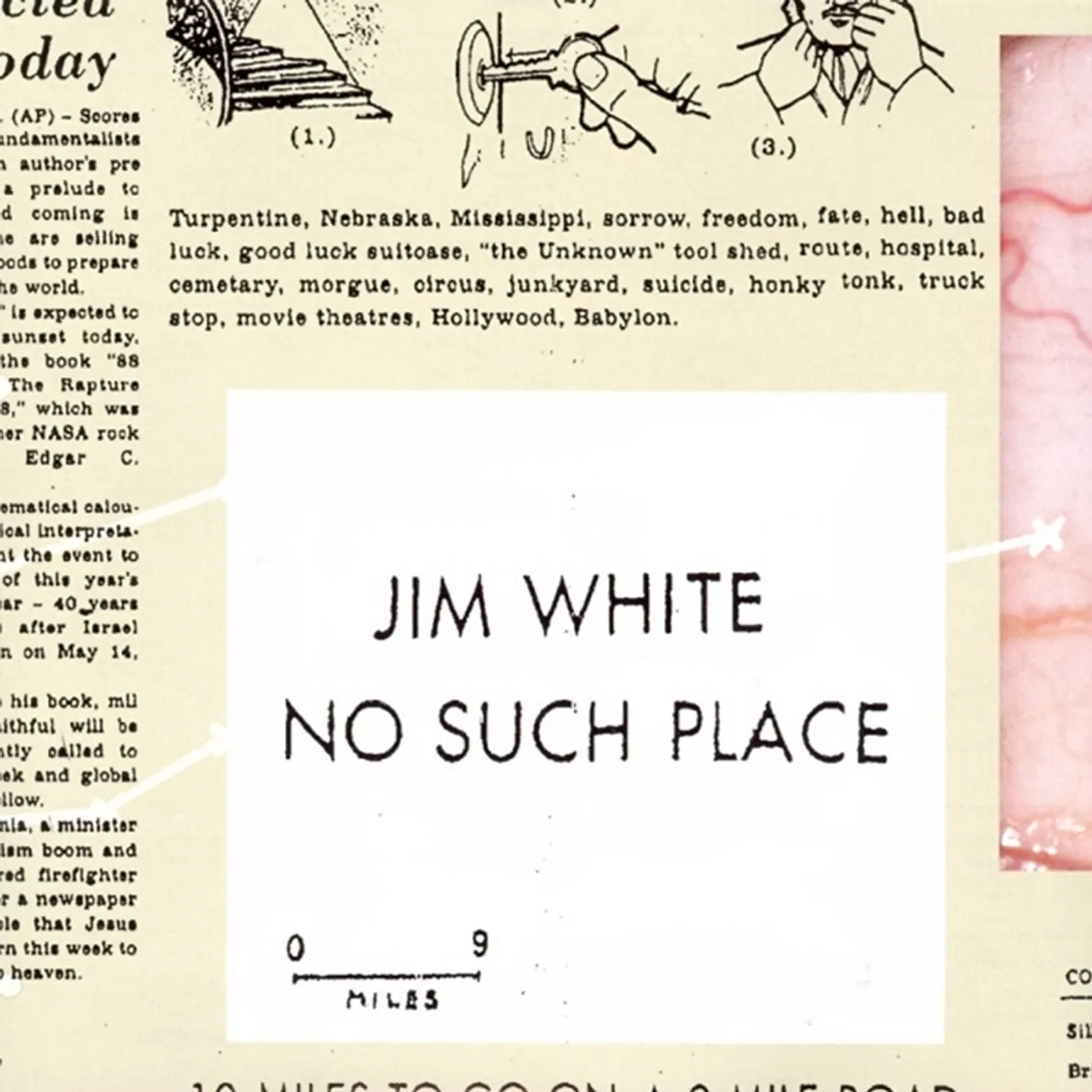 Jim White No Such Place Vinyl Record