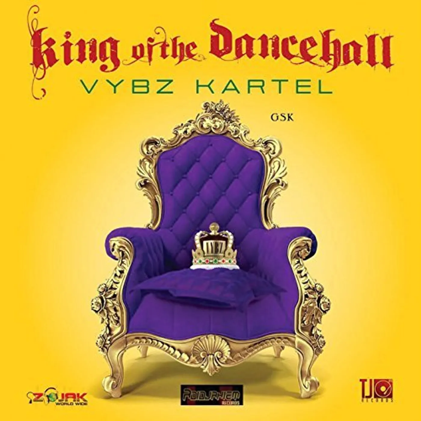 Vybz Kartel KING OF THE DANCEHALL CD
