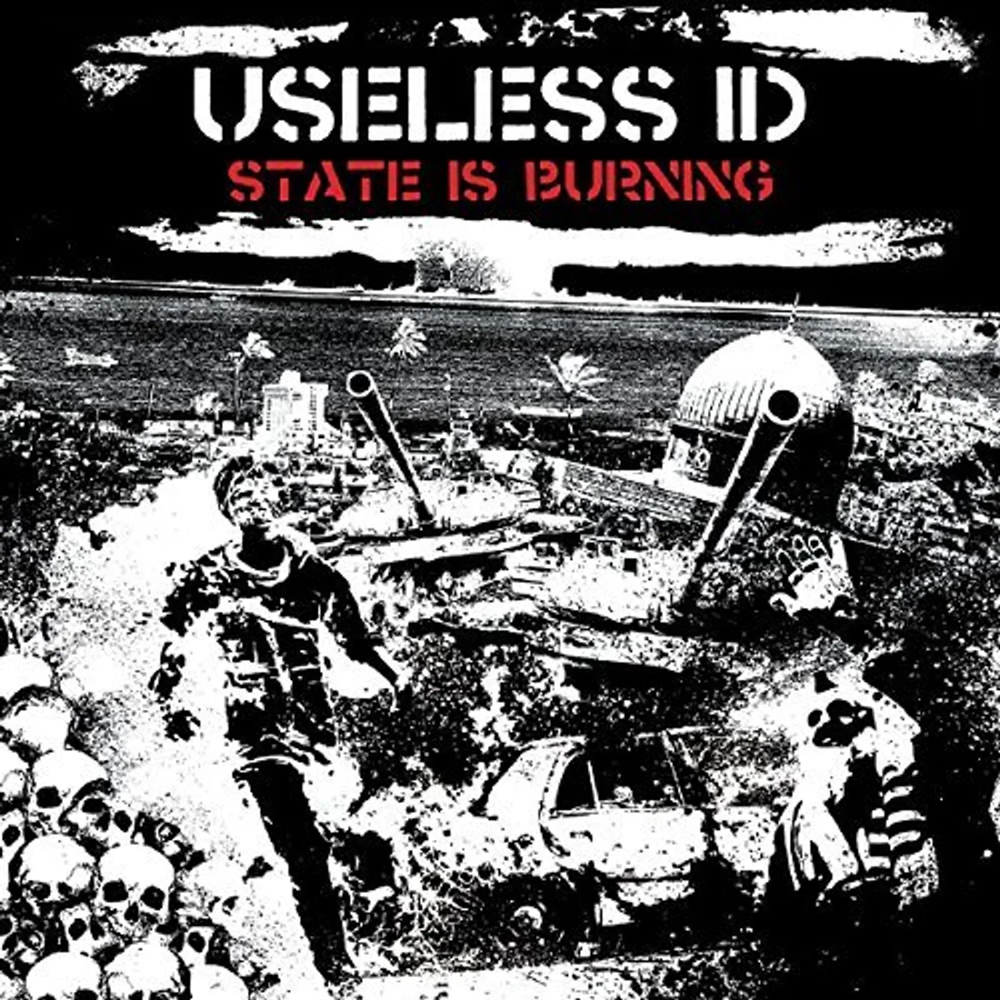 Useless Id State Is Burning Vinyl Record