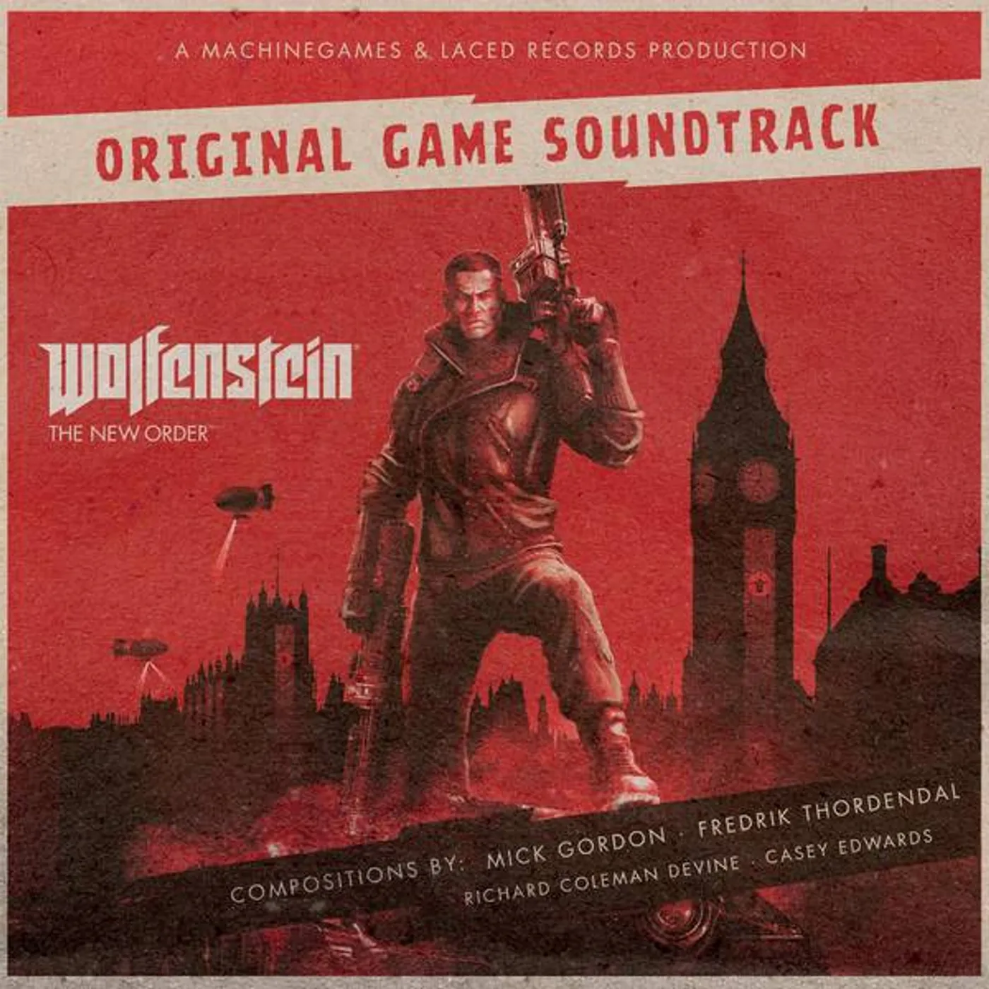 Wolfenstein: The New Order / The Old Blood / O.S.T. WOLFENSTEIN: THE NEW ORDER/THE OLD BLOOD / Original Soundtrack Vinyl Record