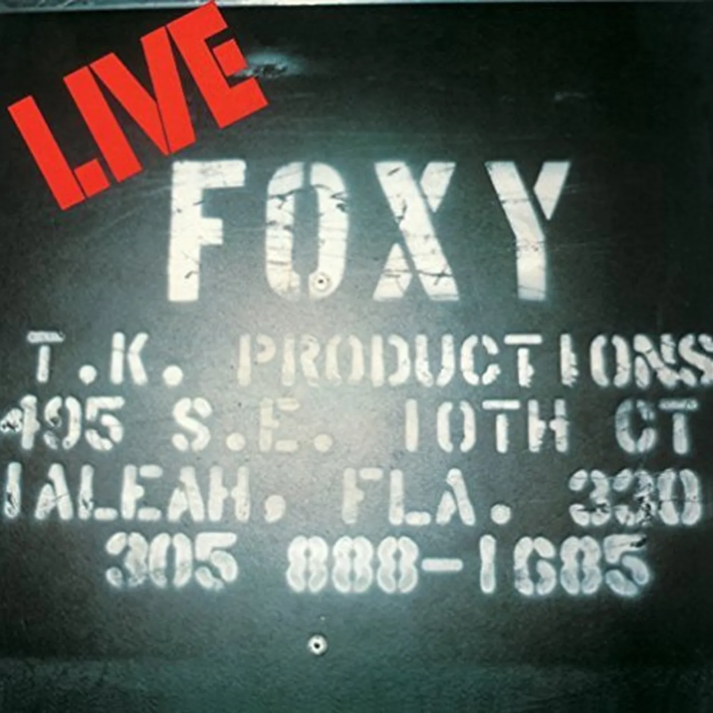 Foxy LIVE (REMASTERED) CD