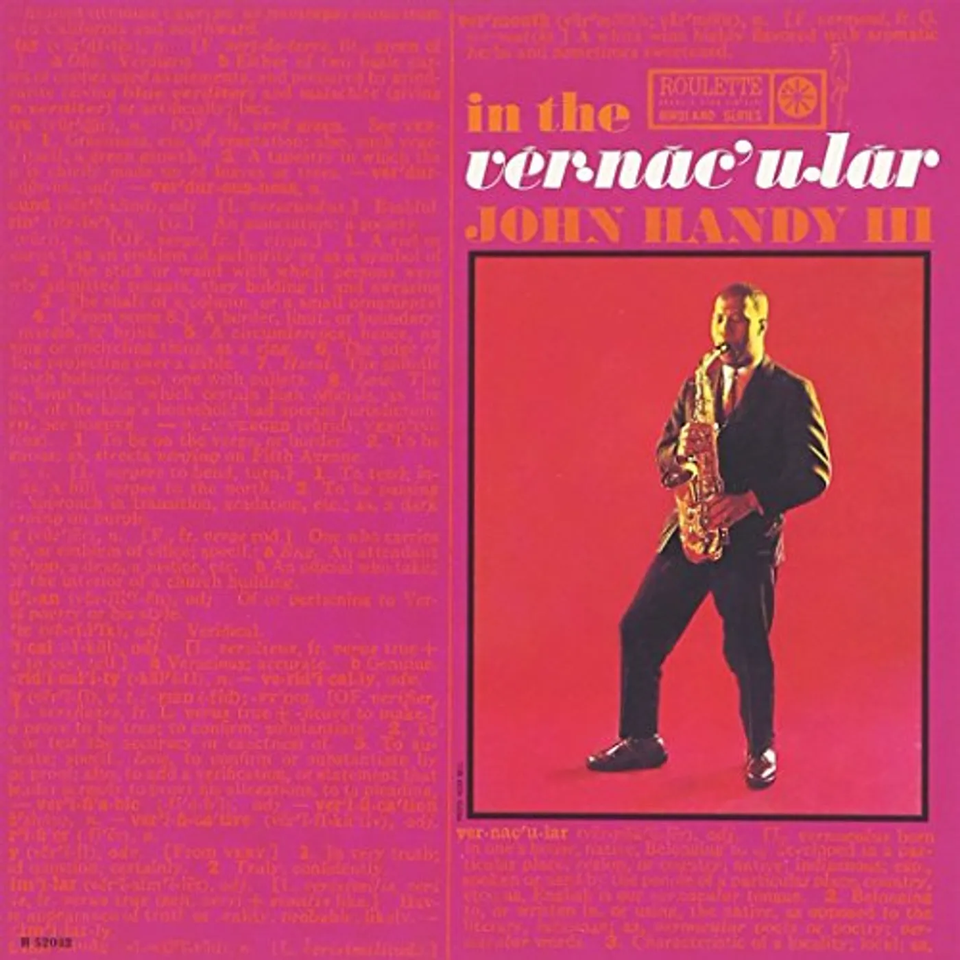 John Handy IN THE VERNACULAR CD