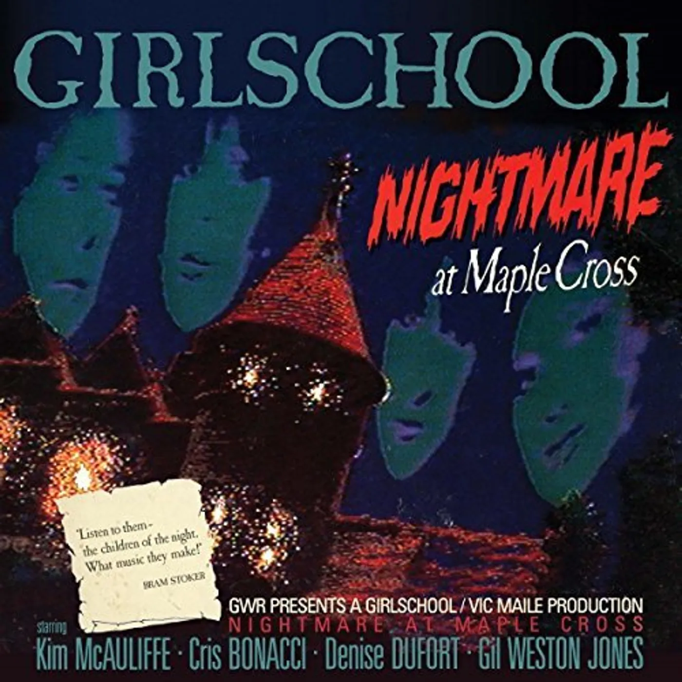 Girlschool NIGHTMARE AT MAPLE CROSS CD