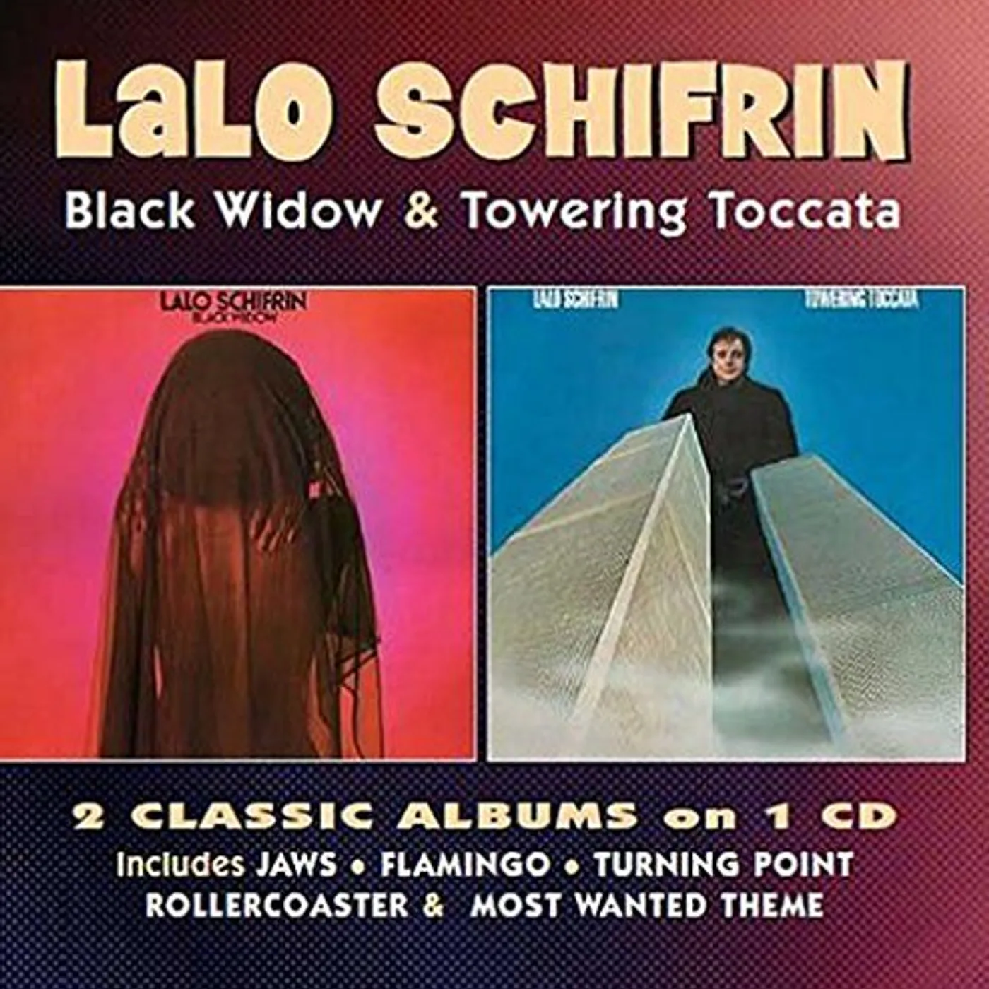 Lalo Schifrin BLACK WIDOW / TOWERING TOCCATA CD