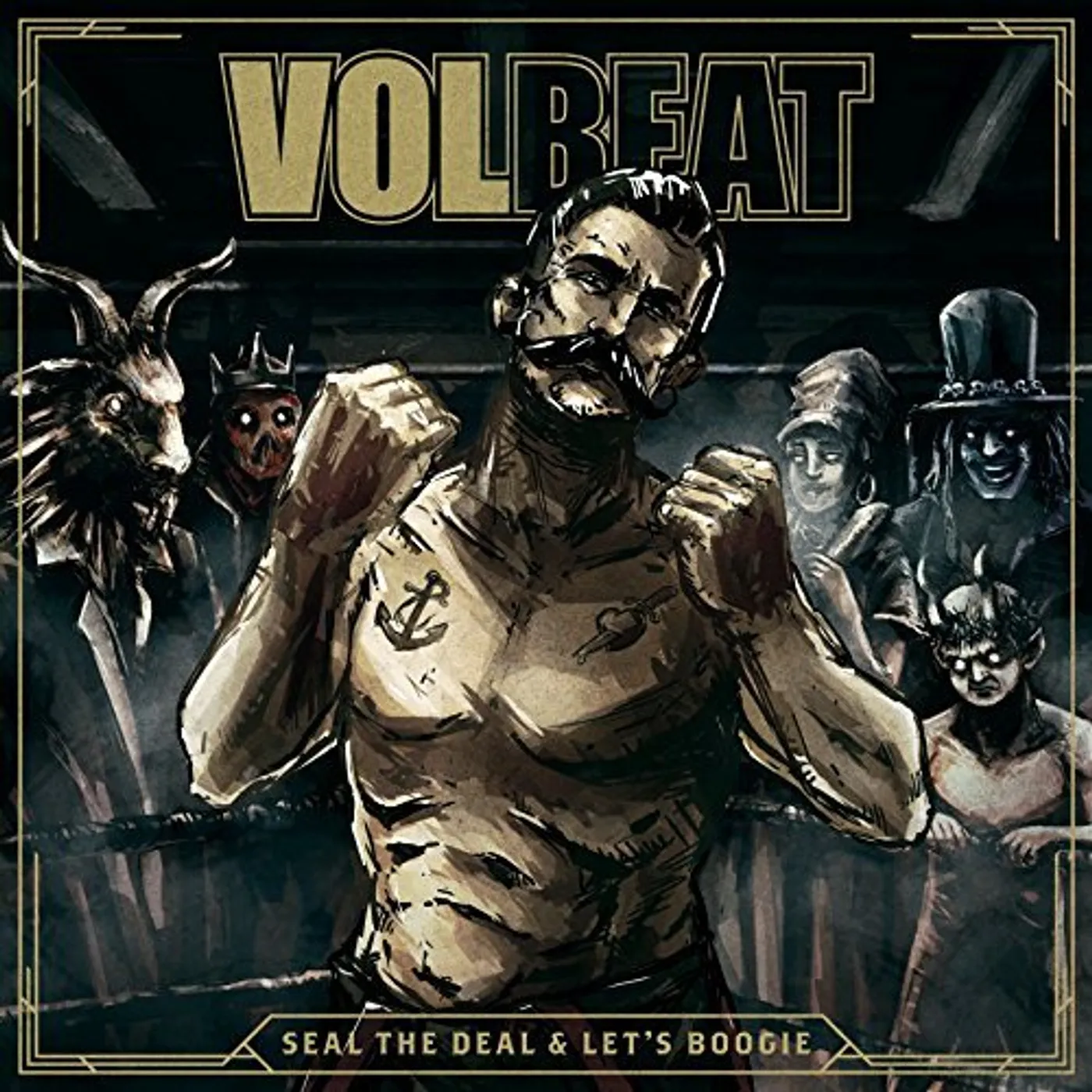 Volbeat Seal The Deal & Let's Boogie Vinyl Record