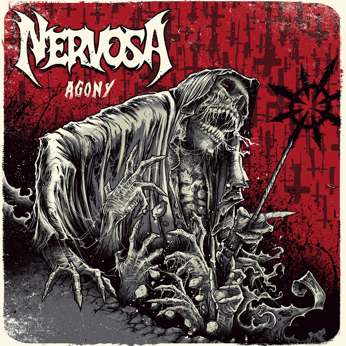 Nervosa Agony Vinyl Record