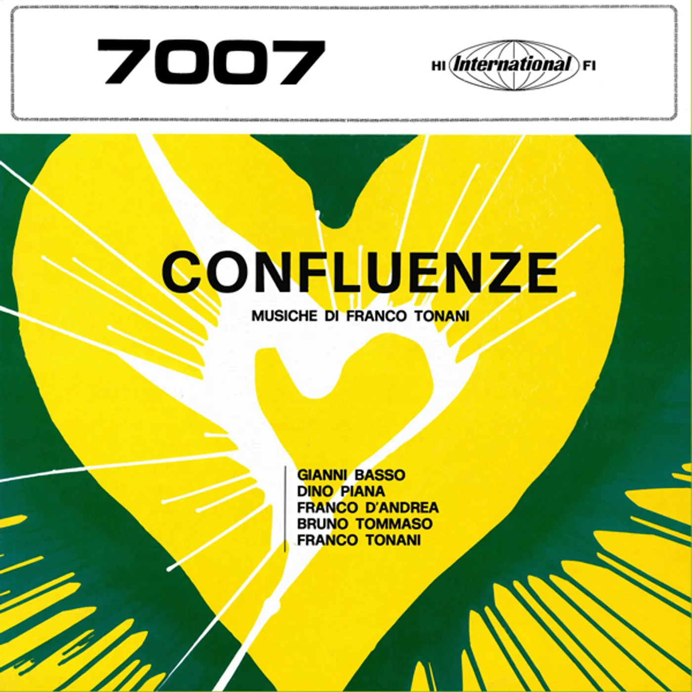 Franco Tonani Confluenze Vinyl Record
