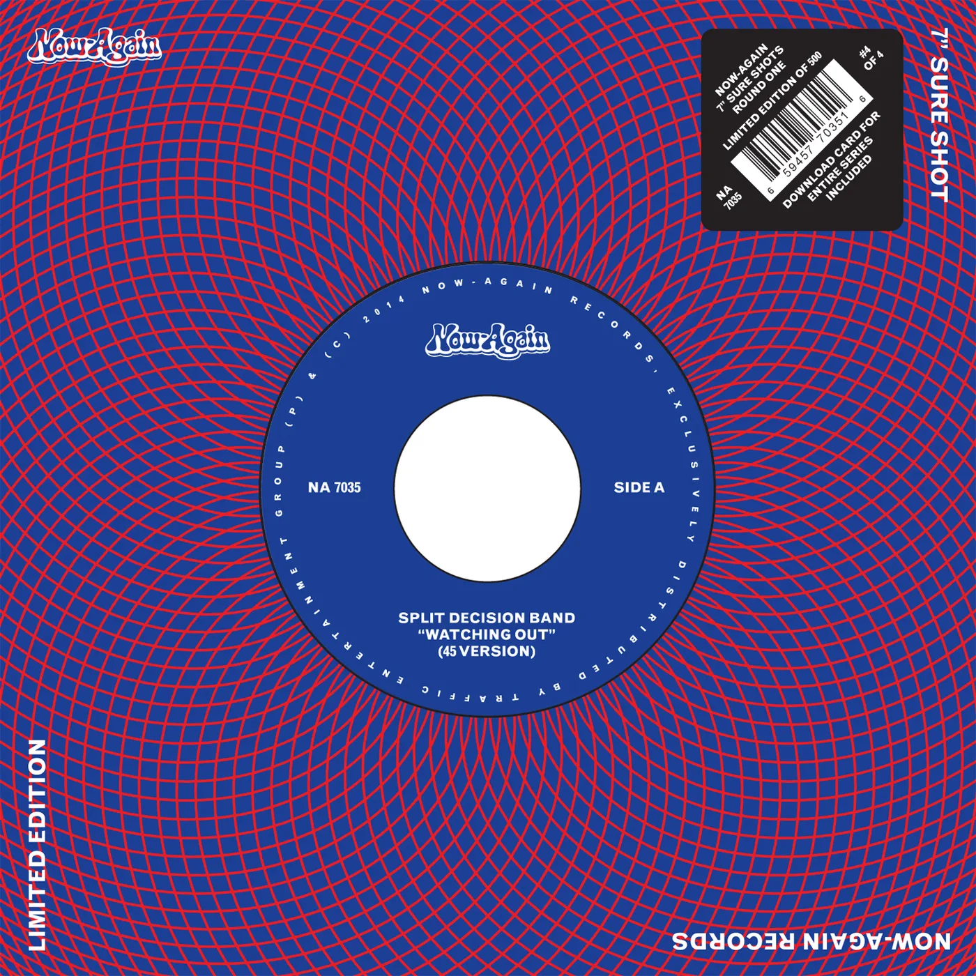 Split Decision Band WATCHING OUT Vinyl Record