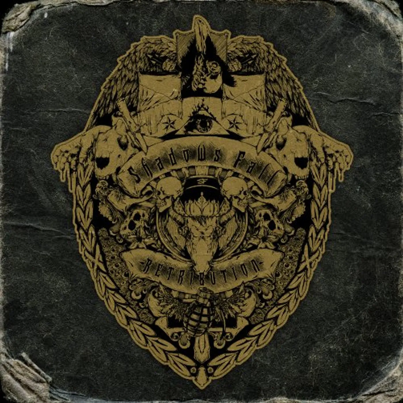 Shadows Fall RETRIBUTION (SILVER FOIL COVER) Vinyl Record