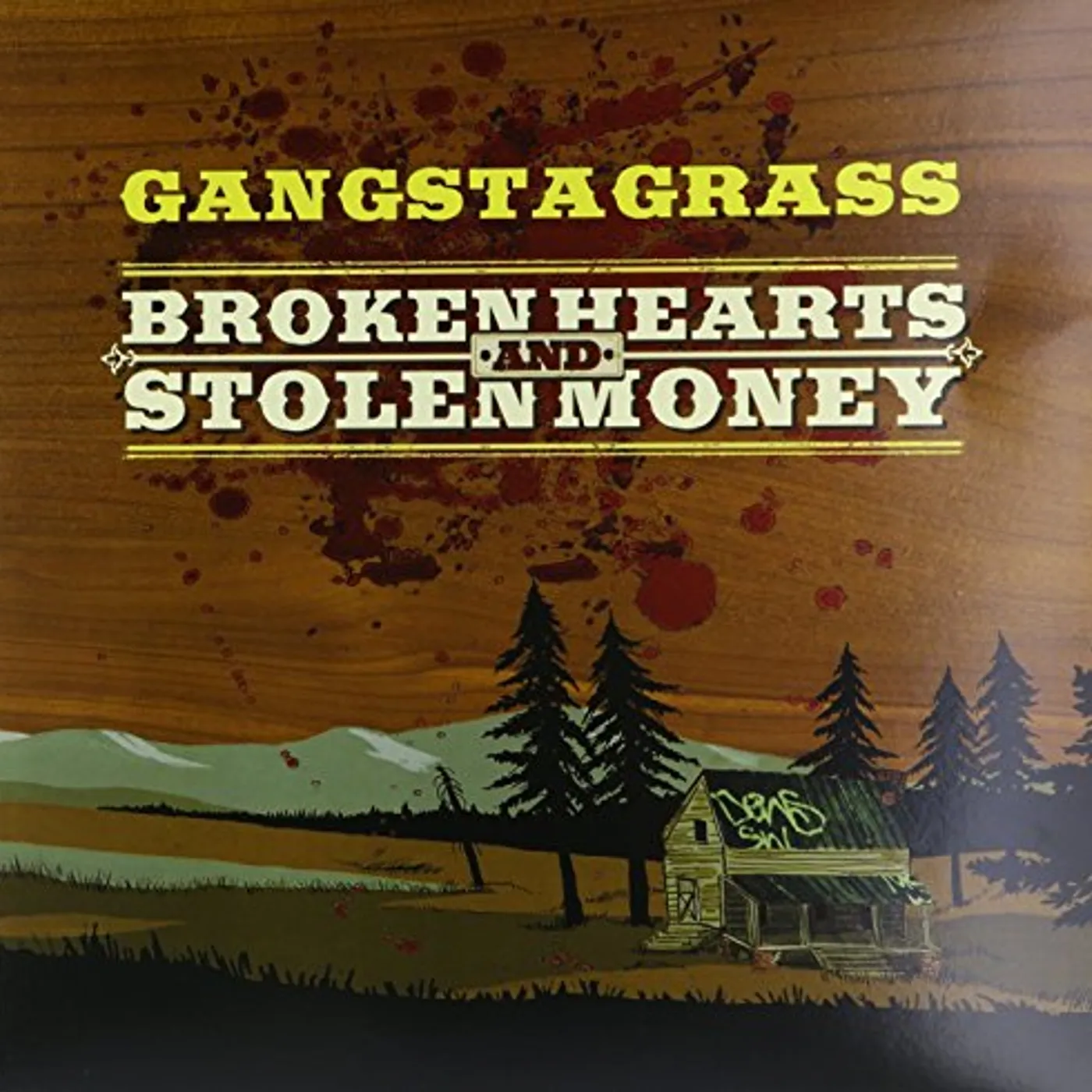 Gangstagrass Broken Hearts and Stolen Money Vinyl Record