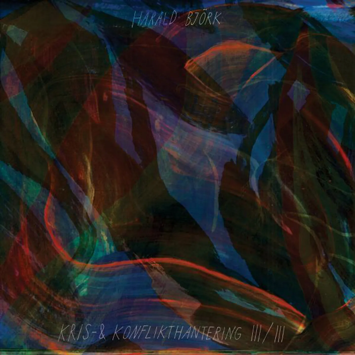 Harald Björk 95957 KRIS & KONFLIKTHANTERING III/III Vinyl Record