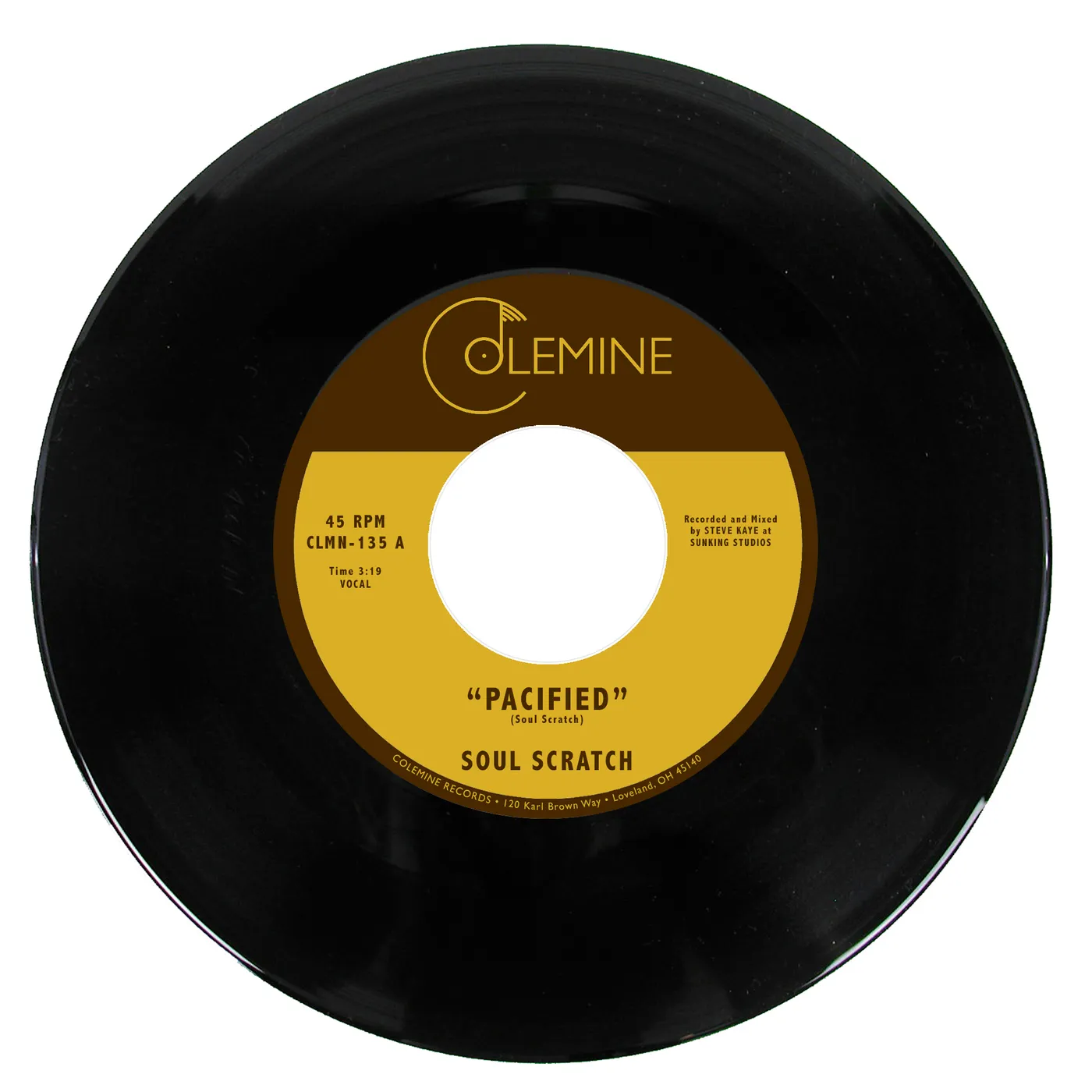 Soul Scratch Pacified / Look How Far We've Come Vinyl Record